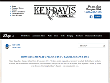 Tablet Screenshot of ken-davis.com